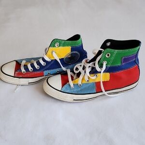 Converse Multicolor High-Top Sneakers